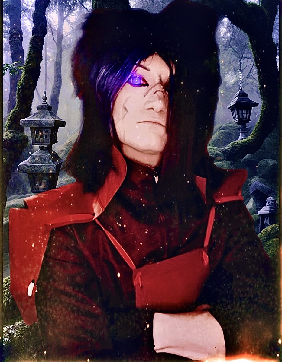 Madara Uchiha (Cosplayer: @whitehairdante_23)